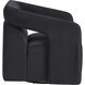 Kendrick Abbington Black Swivel Lounge Chair, Swivel